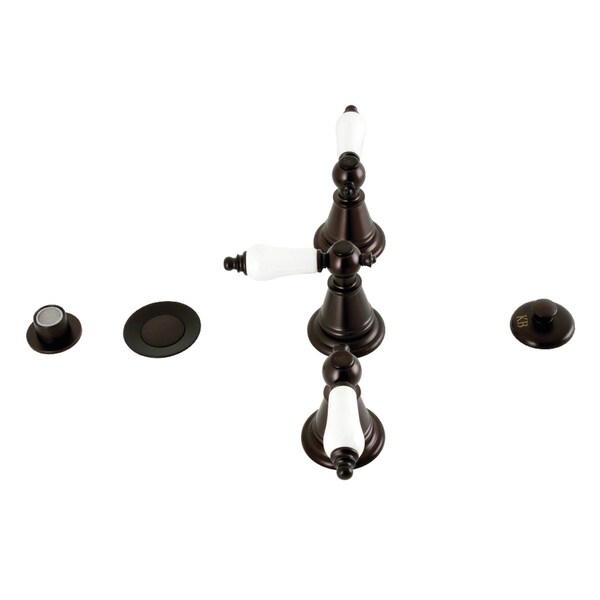 Kingston Brass ThreeHandle Bidet Faucet, Oil Rubbed Bronze KB325PL - main